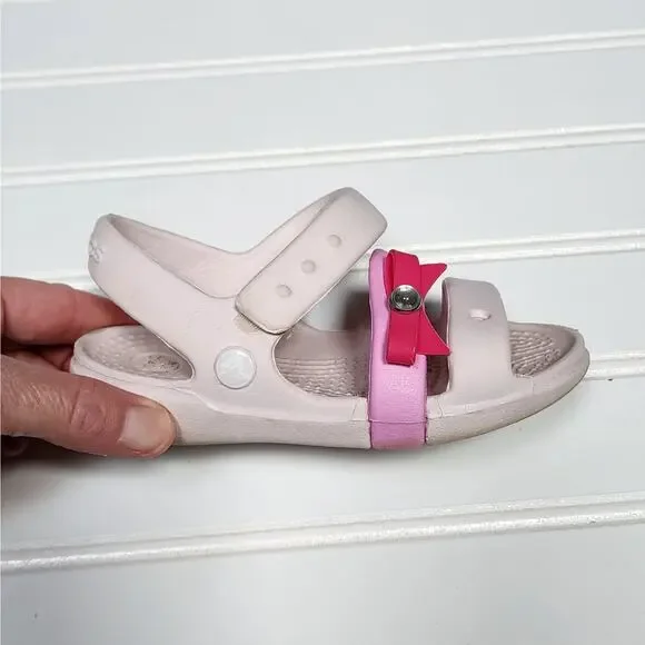 Crocs Kids Keeley Charm Sandals - Picture 5 of 11